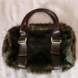 Faux Fur Handbag